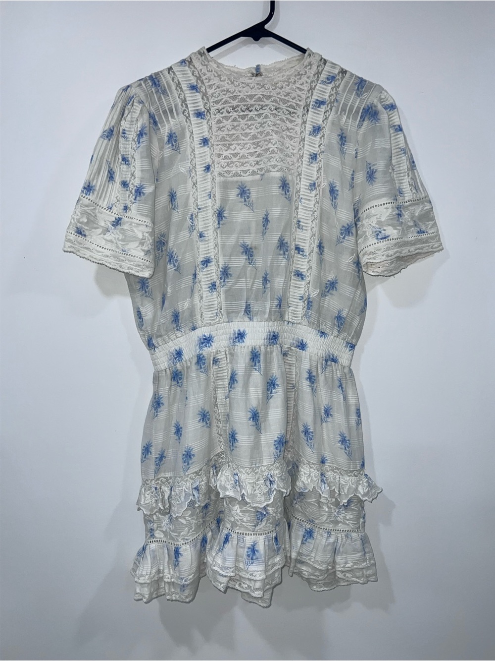 LoveShackFancy Leighton Mini Dress. - Picture 2 of 7